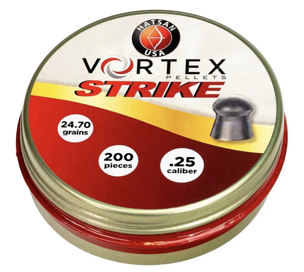 Hatsan Vortex Strike AirGuns Pellets .25 Caliber 200 ct